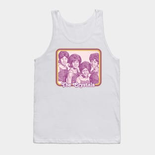 The Crystals //// Retro Girl Group Fan Design Tank Top